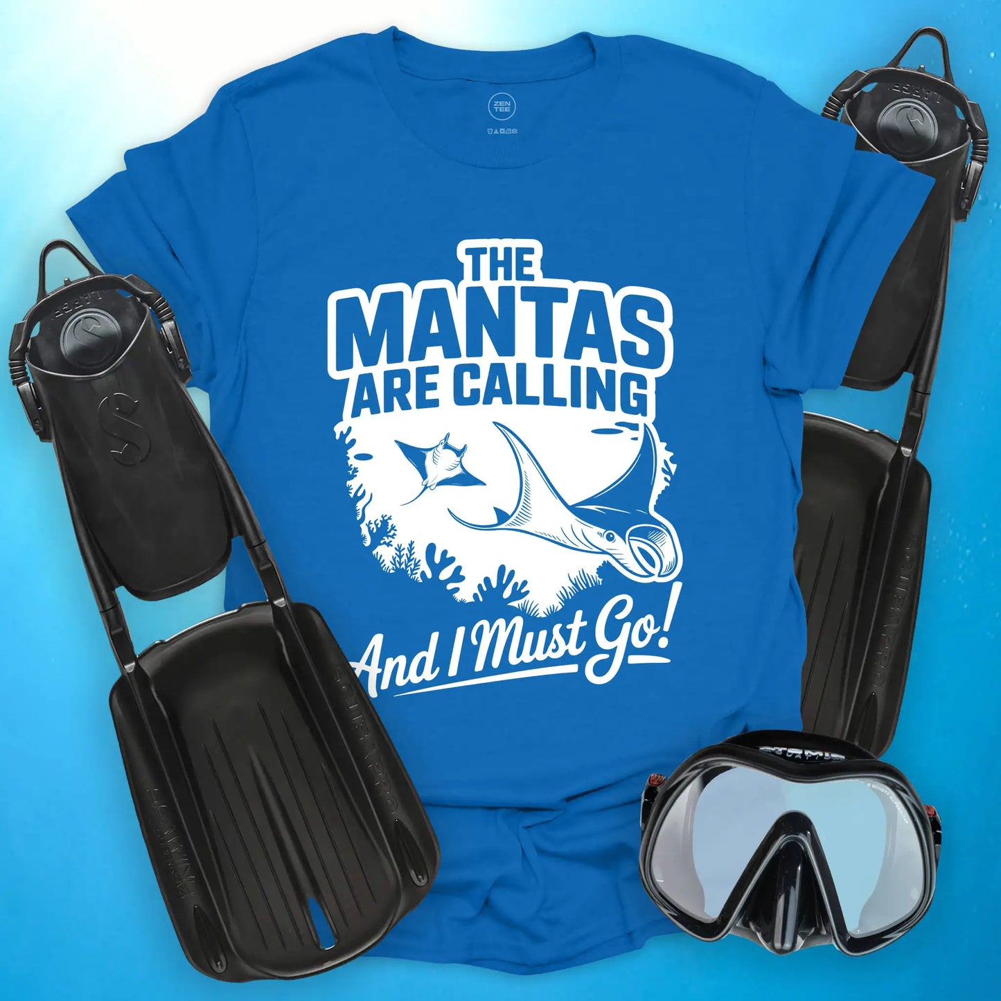 The Mantas Are Calling T-shirt