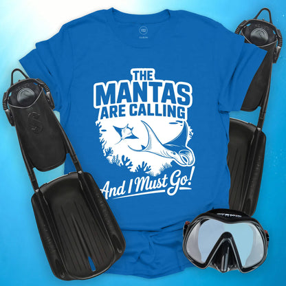 The Mantas Are Calling T-shirt