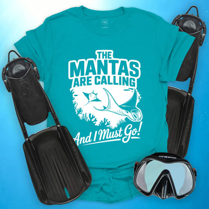 The Mantas Are Calling T-shirt