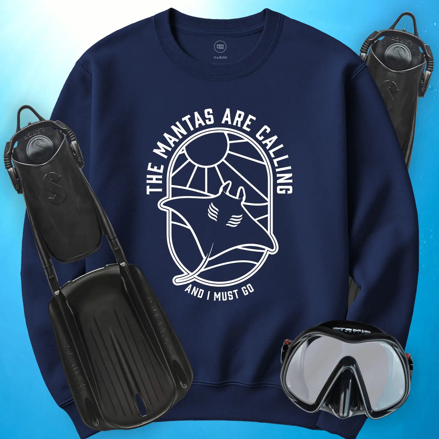 Mantas Are Calling Sweatshirt