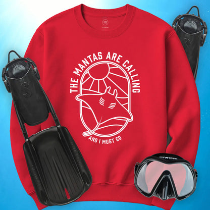 Mantas Are Calling Sweatshirt