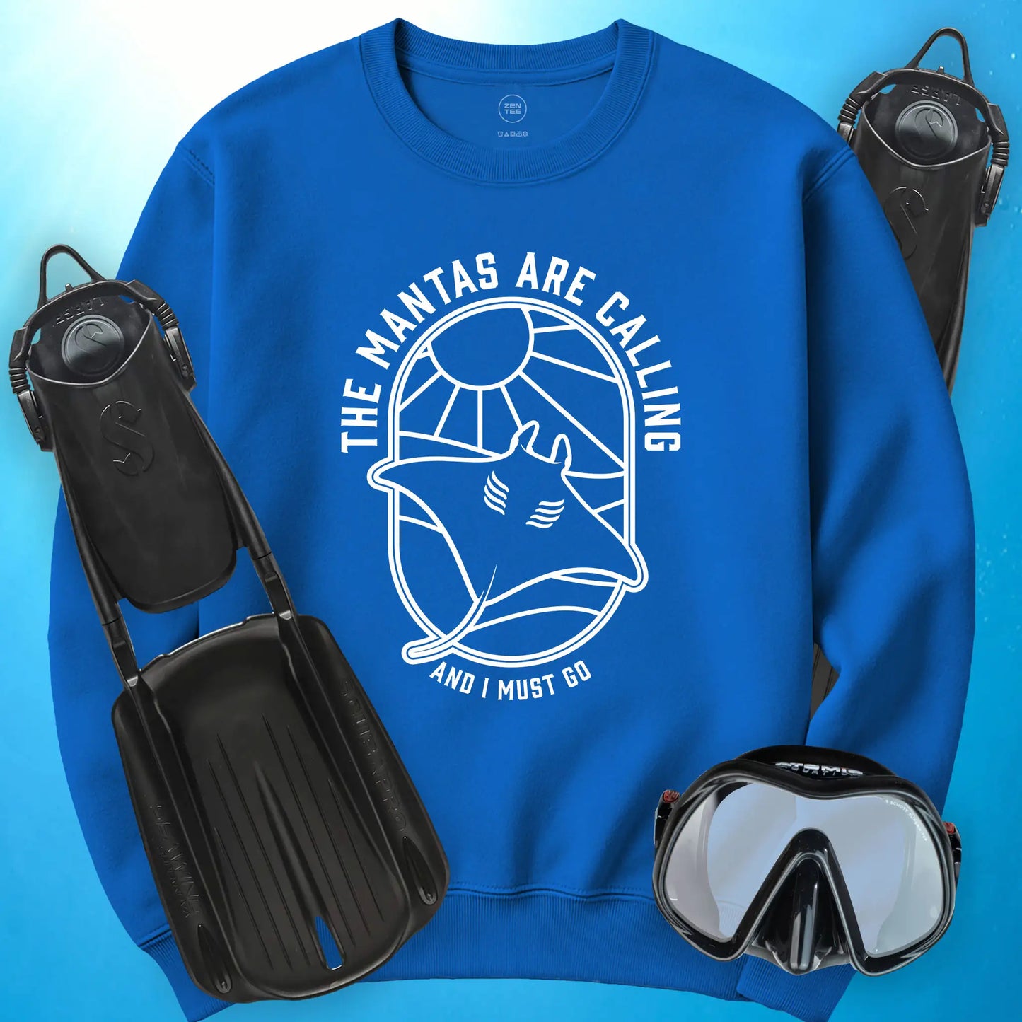 Mantas Are Calling Sweatshirt