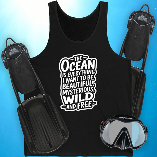 The Ocean is Everything Tank Top