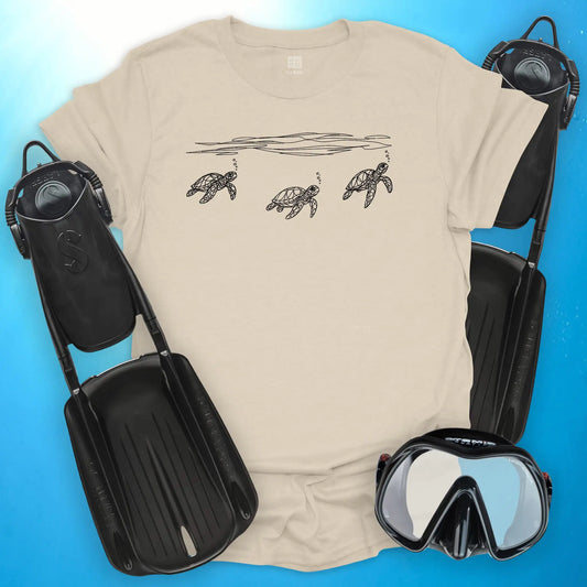 Three Turtles T-Shirt