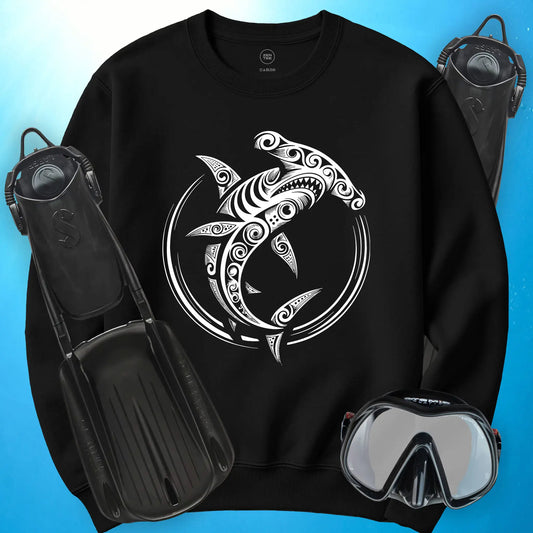 Tribal Hammerhead Sweatshirt