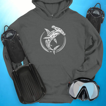 Tribal Hammerhead Hoodie