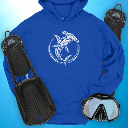 Tribal Hammerhead Hoodie