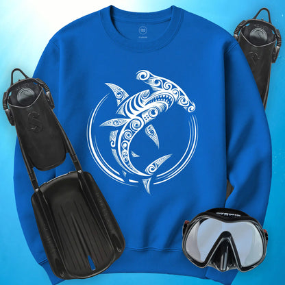 Tribal Hammerhead Sweatshirt