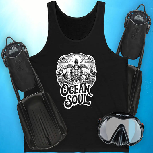 Turtle Ocean Soul Tank Top