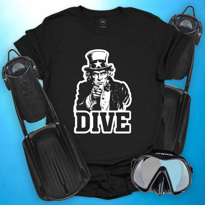 Uncle Sam Dive T-shirt