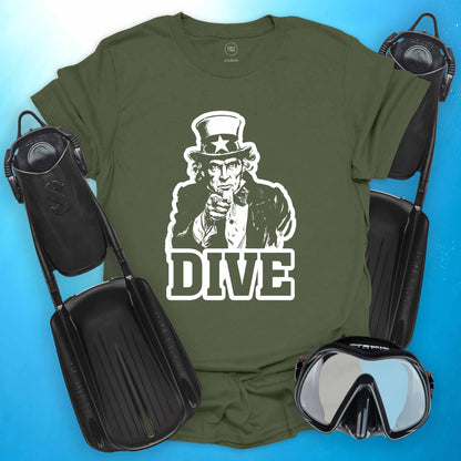 Uncle Sam Dive T-shirt