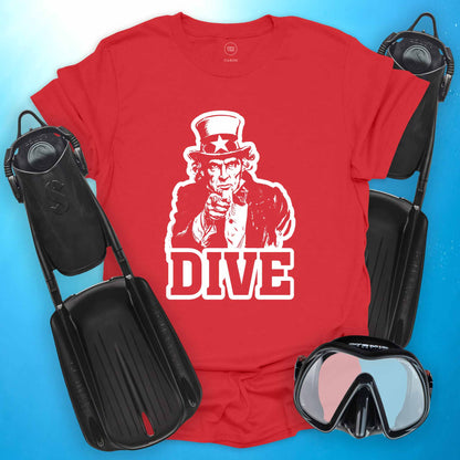 Uncle Sam Dive T-shirt