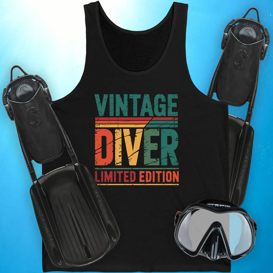 Vintage Diver Limited Edition Tank Top