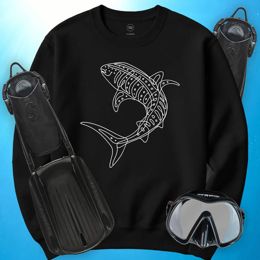 Whale Shark Flow Sweatshirt