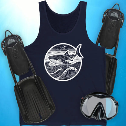 Whale Shark Lunar Voyage Tank Top