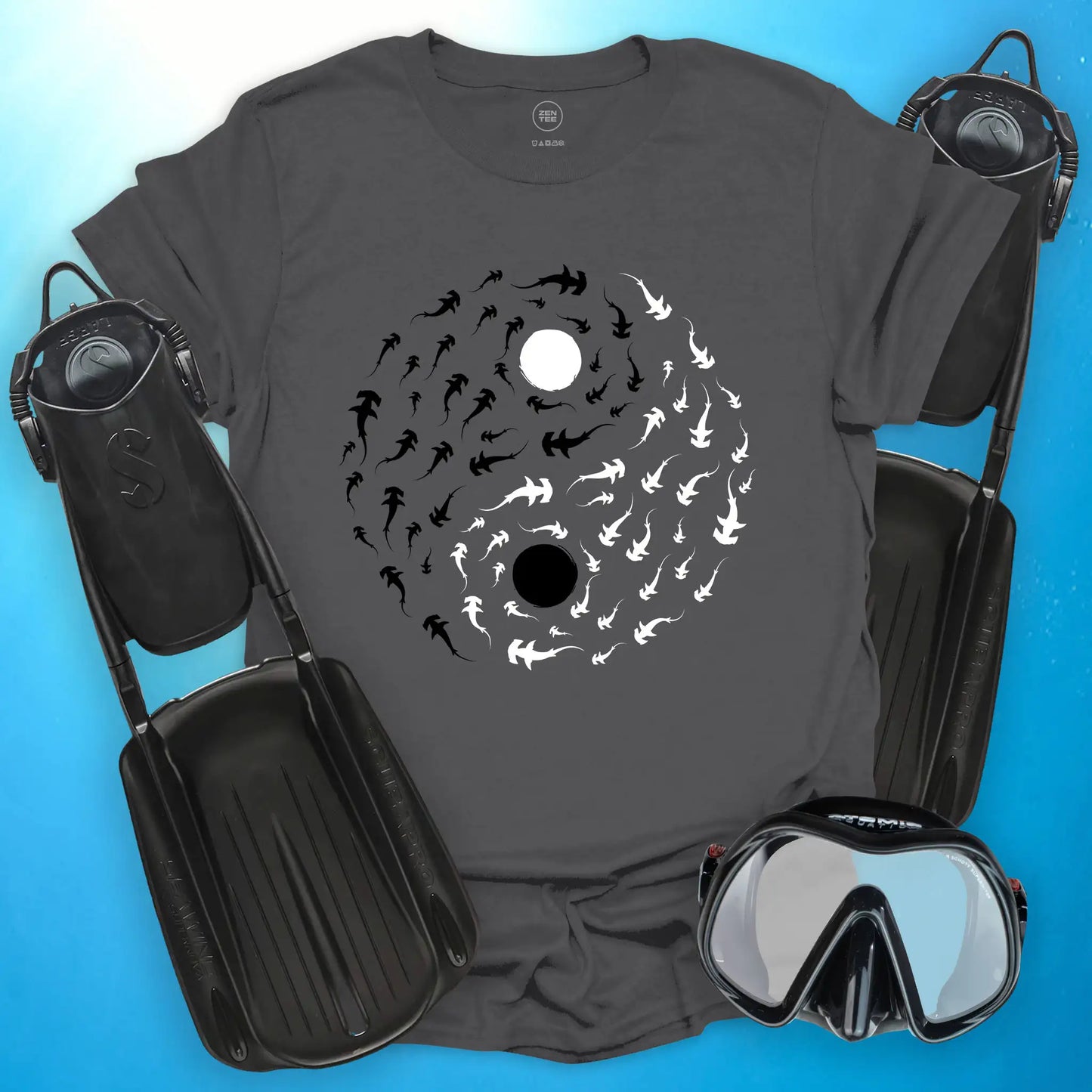 Hammerhead Yinyang T-Shirt